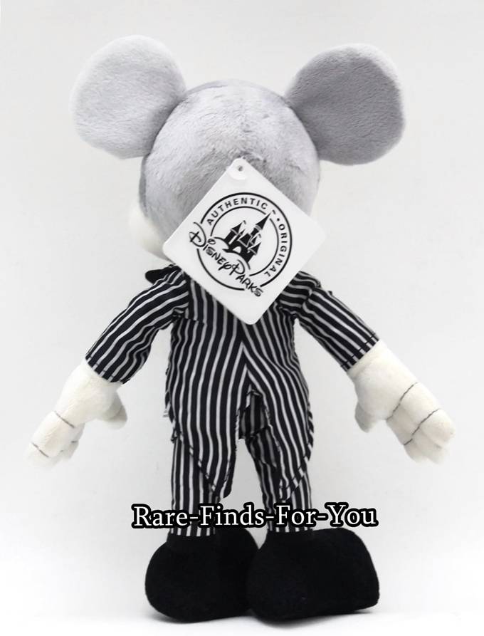 mickey mouse jack skellington plush