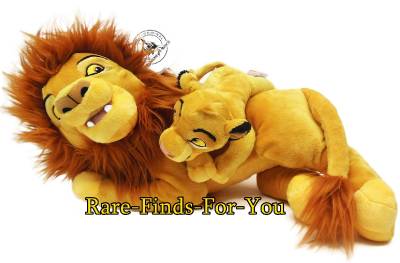 mufasa and simba plush