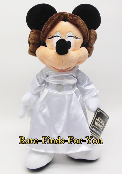 minnie mouse princess leia plush