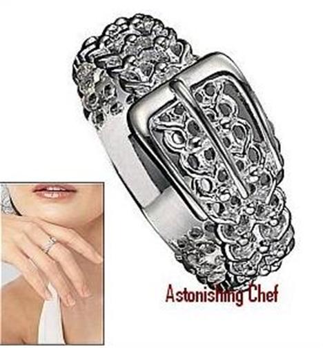 sterling silver buckle ring by avon size 6 make your statement unique ... sterling silver buckle ring by avon size 6 make your statement unique ...