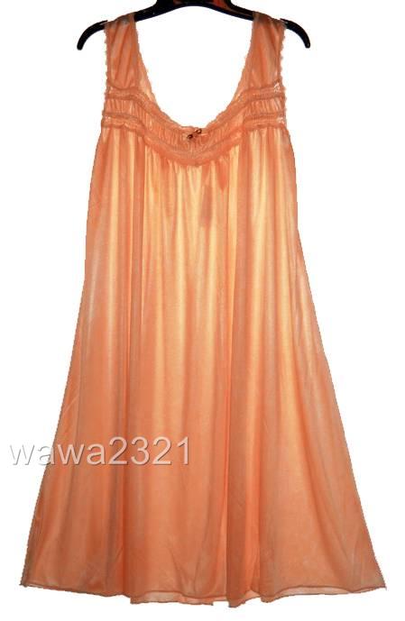 orange night gowns