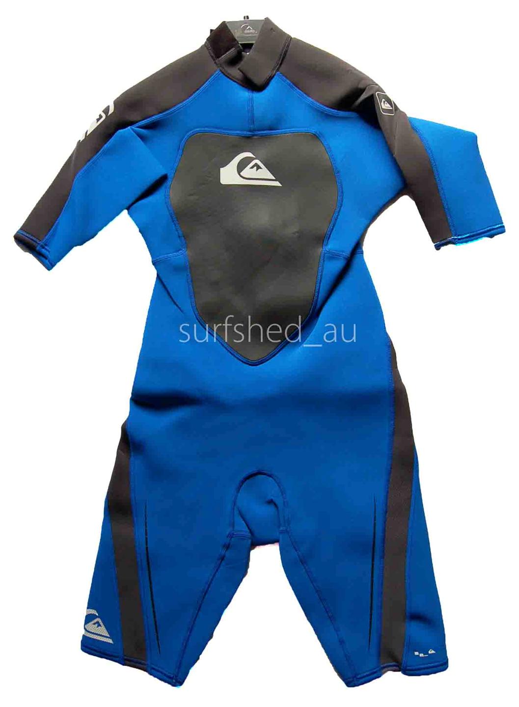Size 16 Boys Quiksilver Youth SYNCRO 2x2 SPRING SUIT GBL Surf Wetsuit