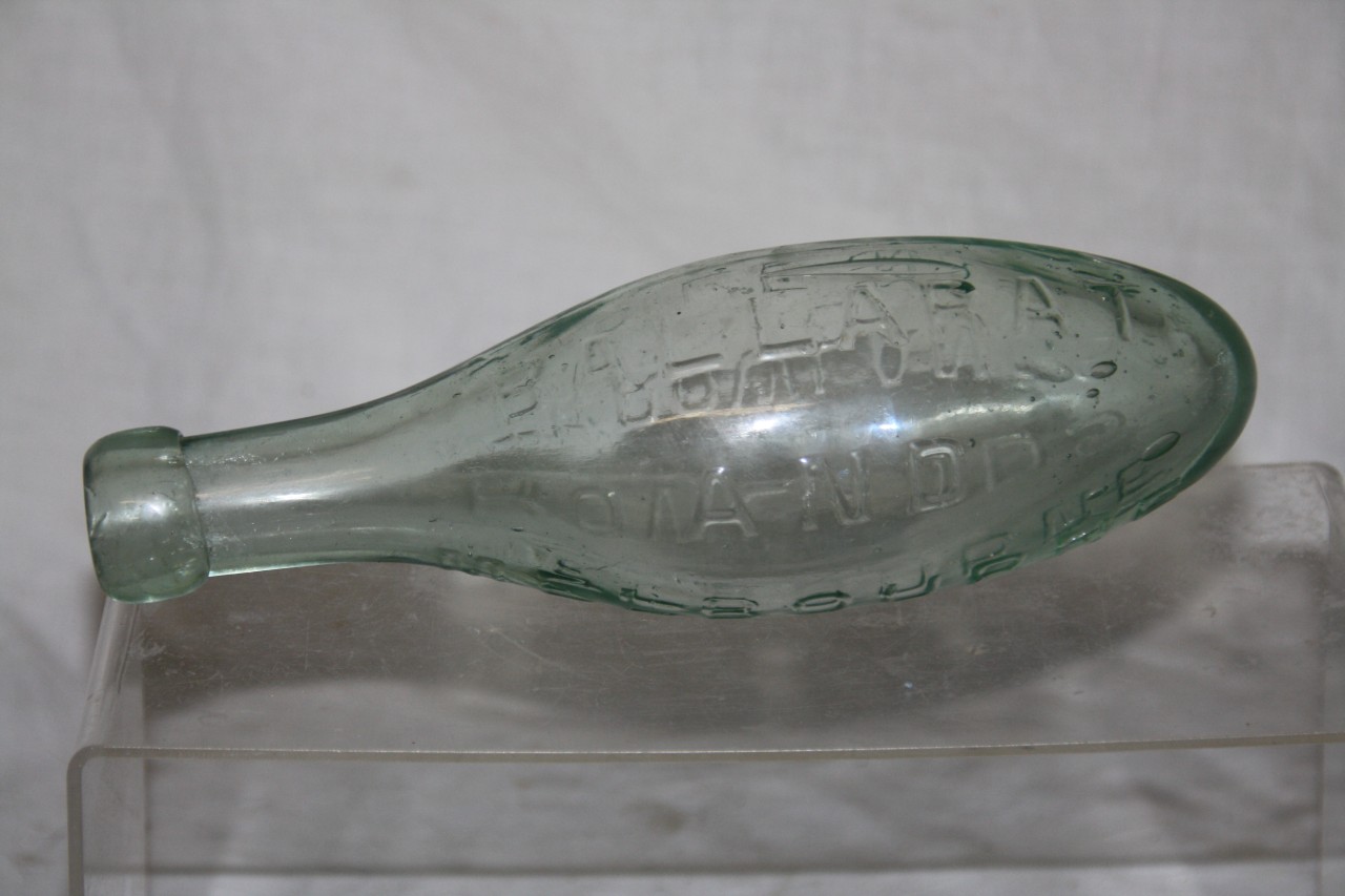 Rare Antique "ROWLANDS LEWIS BALLARAT" Torpedo Bottle eBay