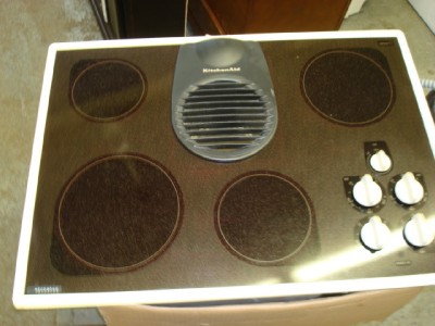 Kitchenaid 30 Electric Downdraft Cooktop Model Kecd805eal0 On