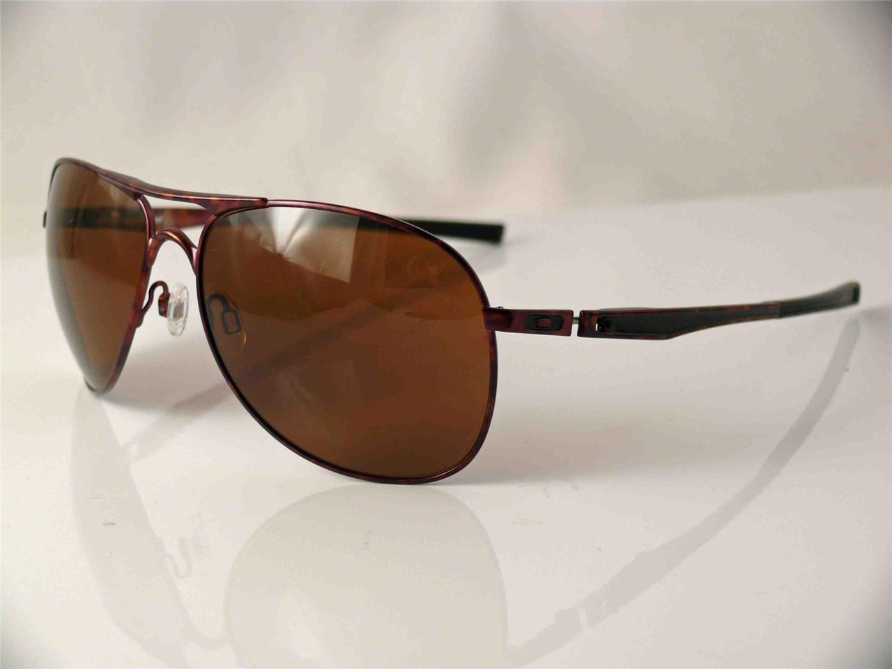 Oakley Plaintiff Aviator Sunglasses Eric Koston Collector Edition Brown