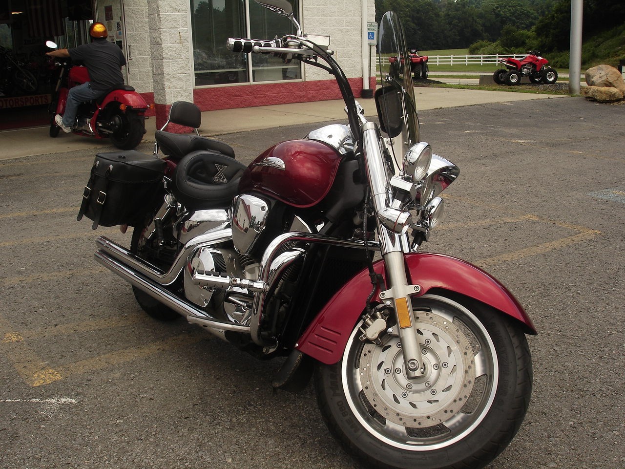 Honda vtx custom windshield
