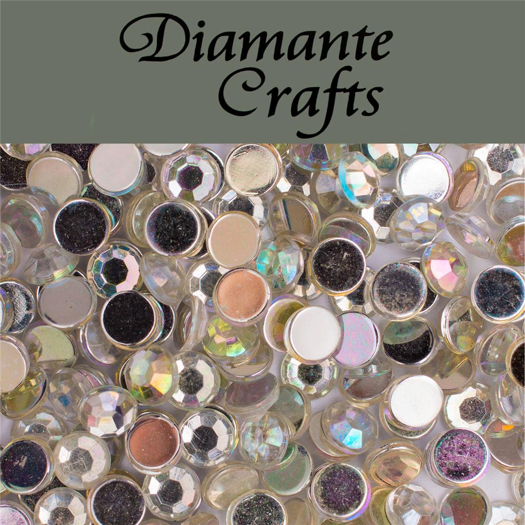 1000 Diamante Loose Flat Back Rhinestone Craft Embellishment Gem sizes