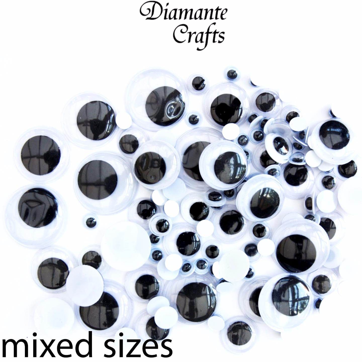 Googly Eyes Wiggle Woobly Craft Embellishment Google Choose Size from