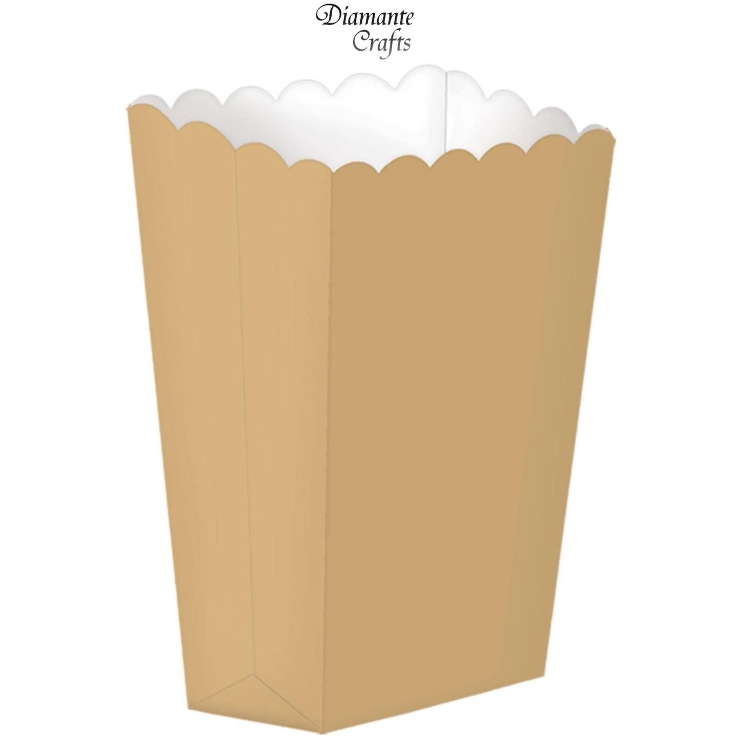 Popcorn Boxes Solid Colours Sweet Party Favour Loot Treat Cinema eBay