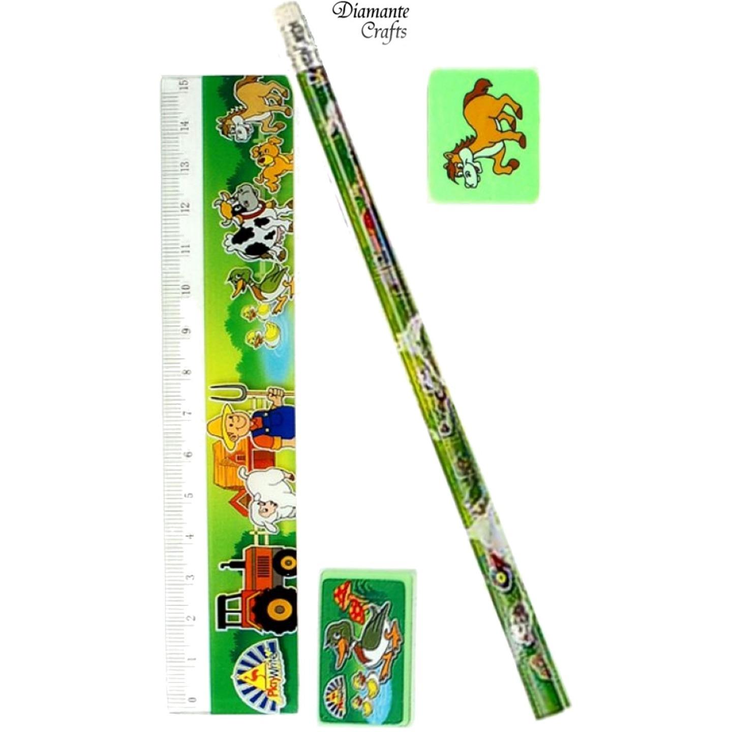Stationery Sets Childrens Character Kids Party Loot Bag Fillers 20