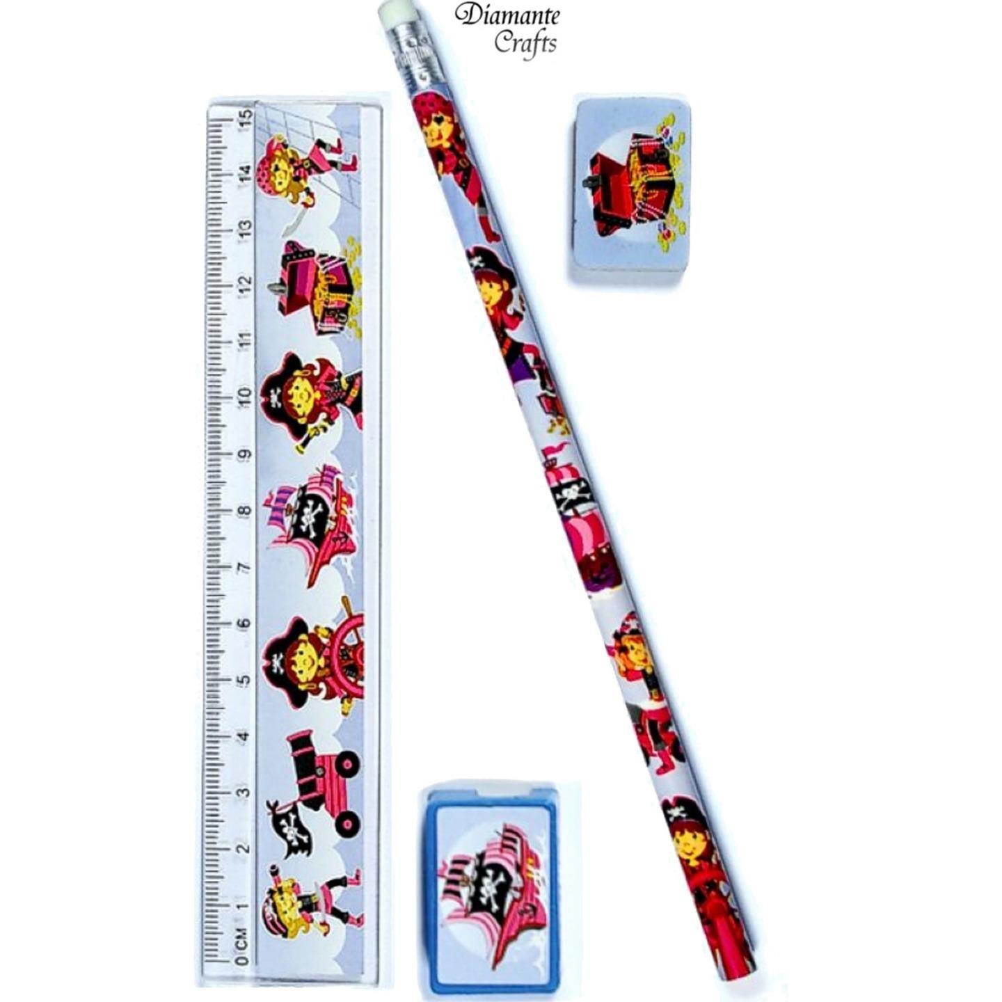 Stationery Sets Childrens Character Kids Party Loot Bag Fillers 20