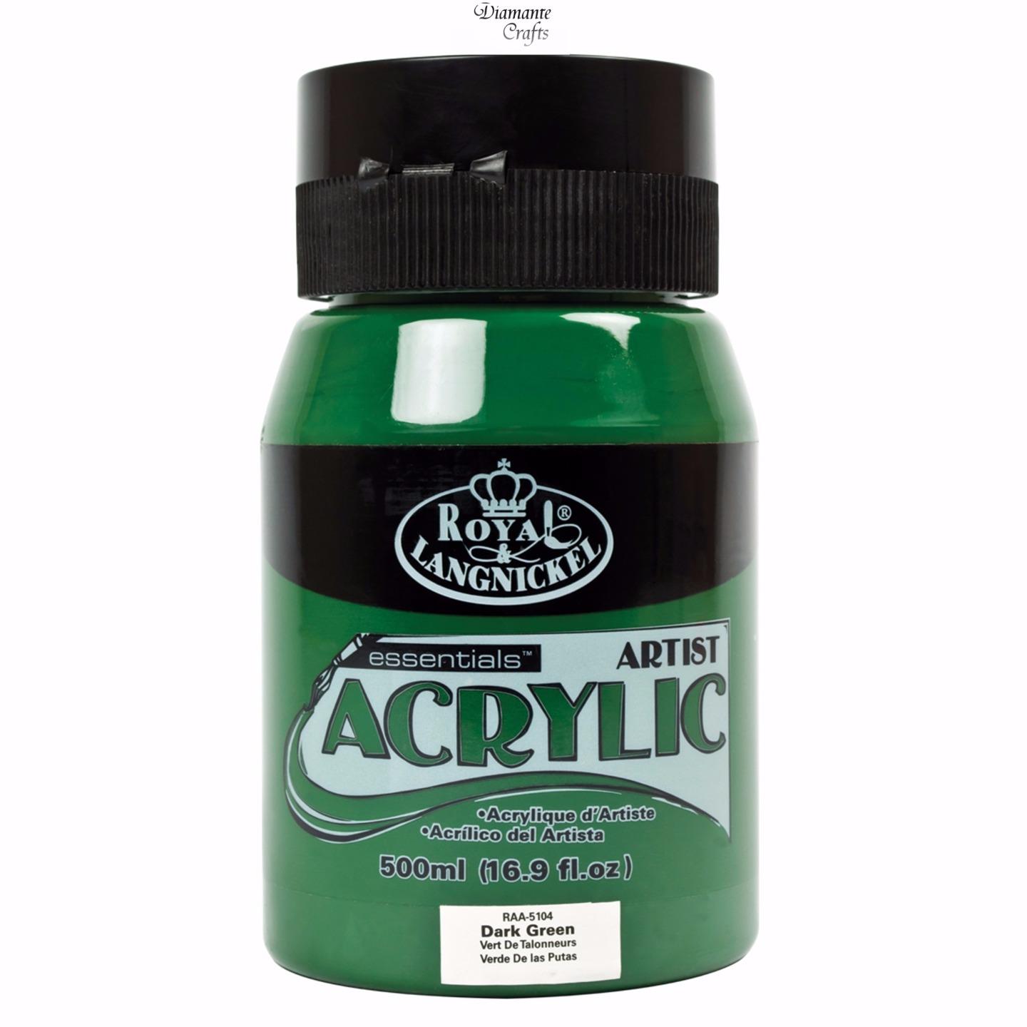 Royal & Langnickel 500ml Essentials Tubs Acrylic Paint Jars 27