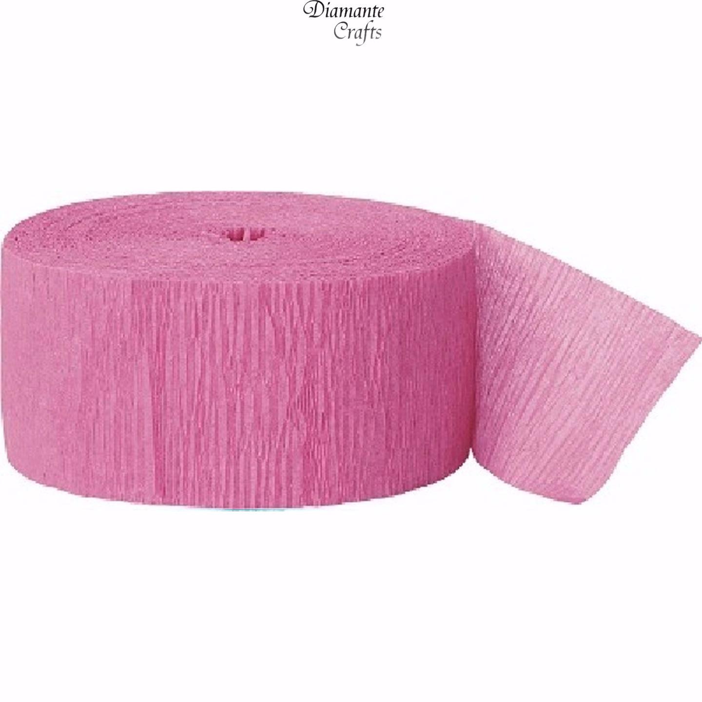 6 x Crepe Paper Rolls 81ft Streamer Decoration Bunting 24 metres 19