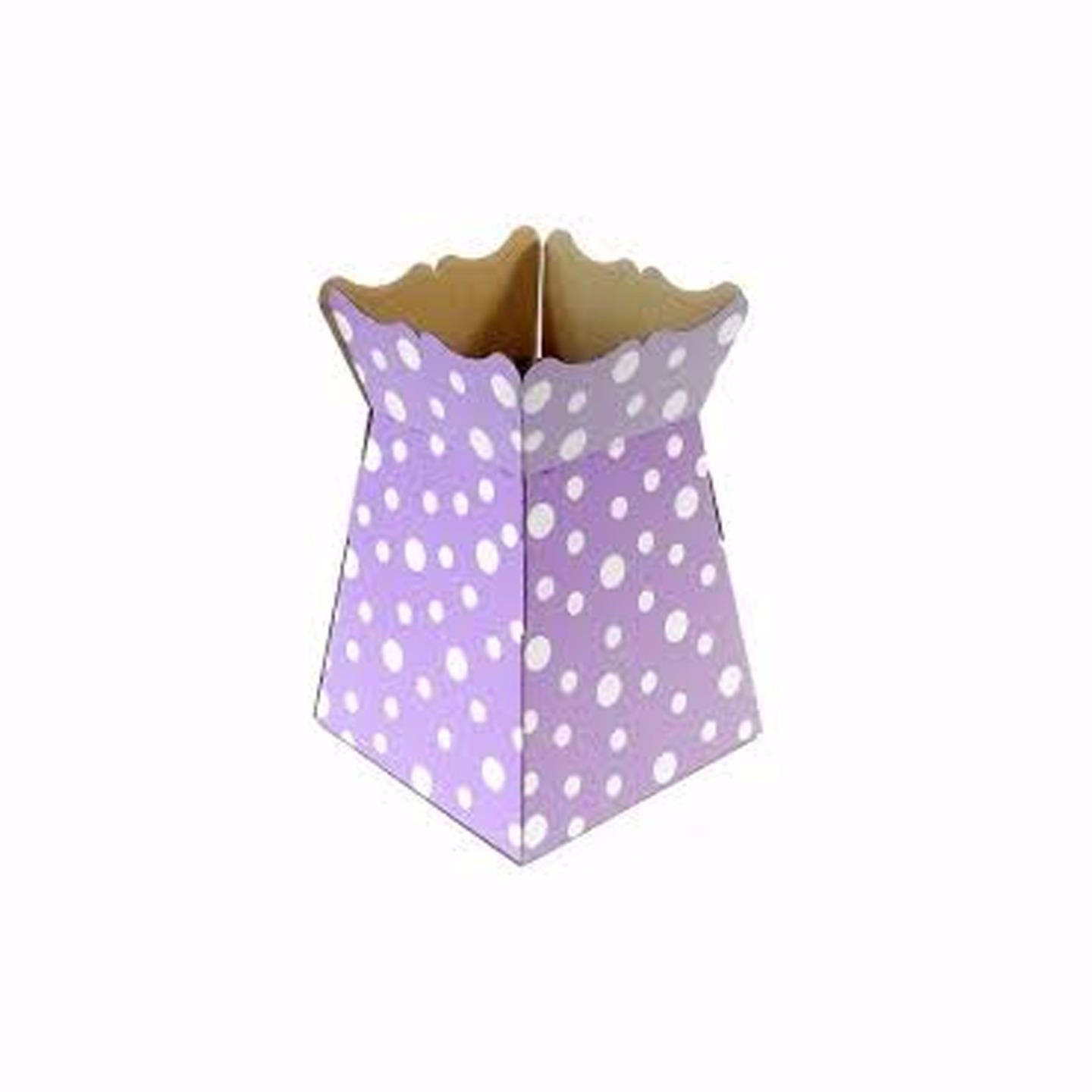 Living Vases Polka Dot Spot Florist Bouquet Box Flower Sweet Boxes