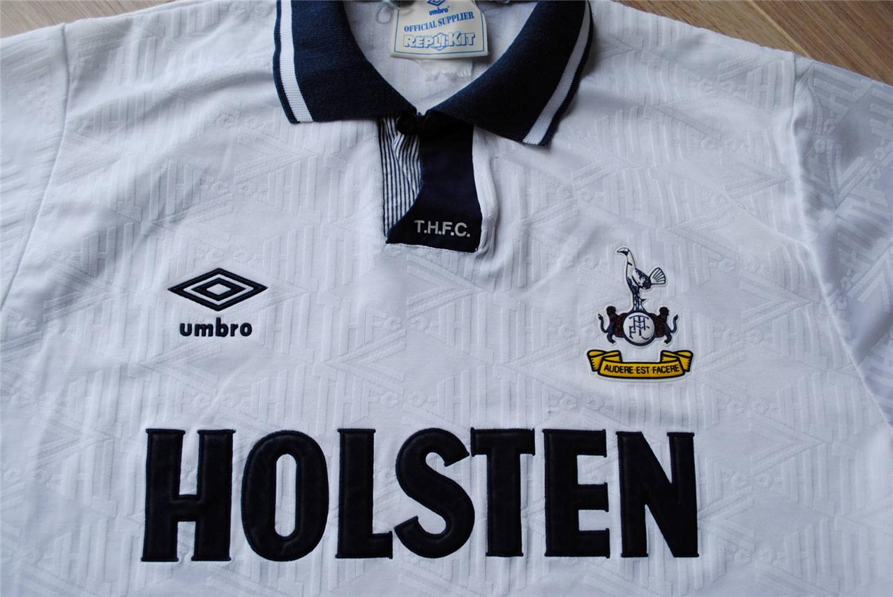 spurs 1986 home shirt