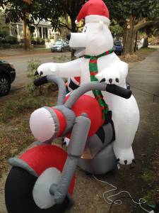 gemmy inflatable polar bear