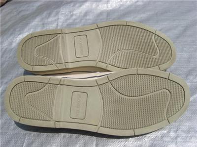 Deck Shoes  Women on Mens Florsheim Canvas Casual Deck Style Shoes Sz 10 5 M Super Nice