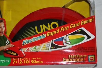 uno 40th mattel electronic attack anniversary edition card game