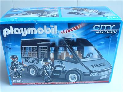 playmobil city action police van