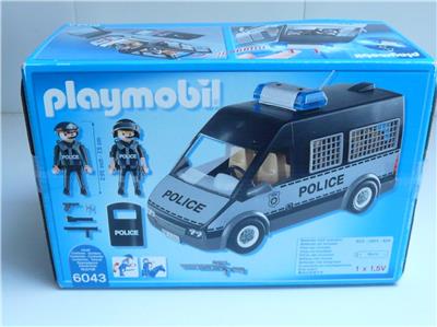 playmobil city action police van