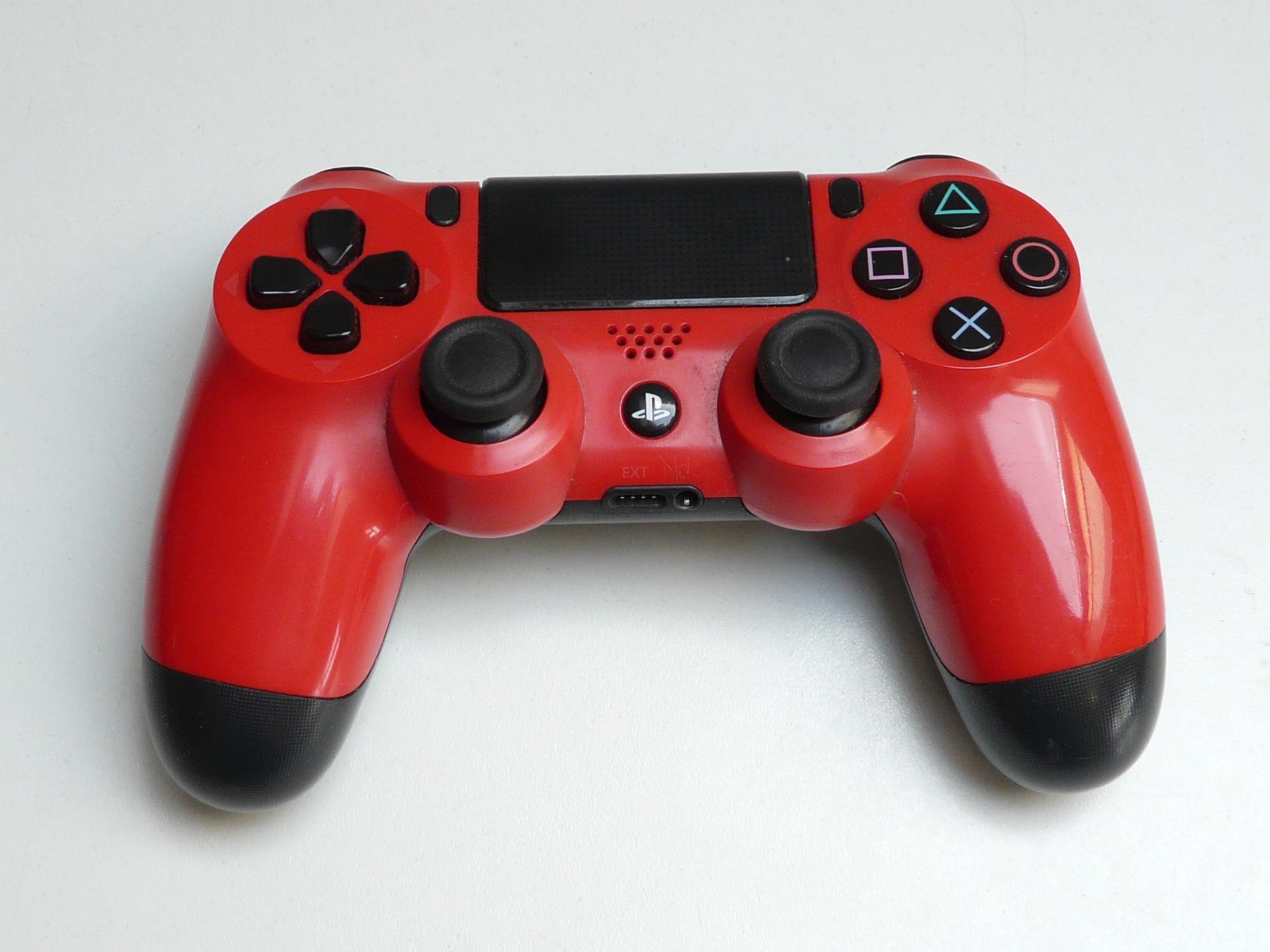 Sony PlayStation 4 RED DualShock PS4 Controller CUH-ZCT1E- FAULTY | eBay