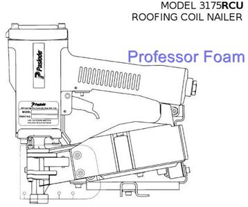 Fits Paslode 3175 RCU Roofing Coil Nailer O ring Rebuild Kit-O Ring kit!!! 