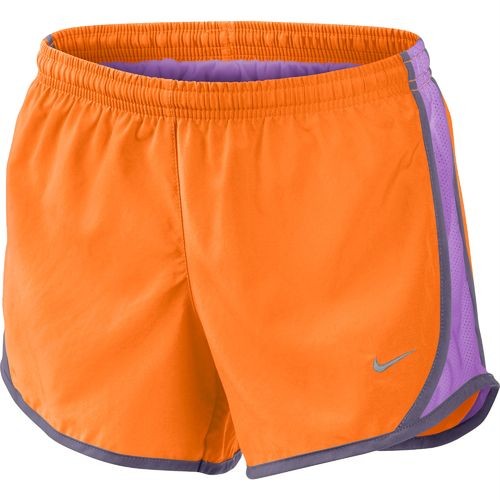 Nike Youth Girls DriFIT Bright Orange Tempo Track Running Shorts KIDS