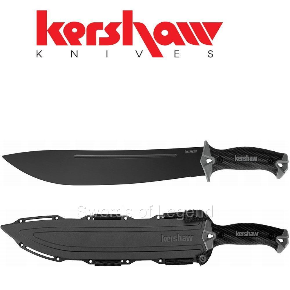 Kershaw Camp 14 Fixed Blade Knife w/ Sheath 1076 *NEW*
