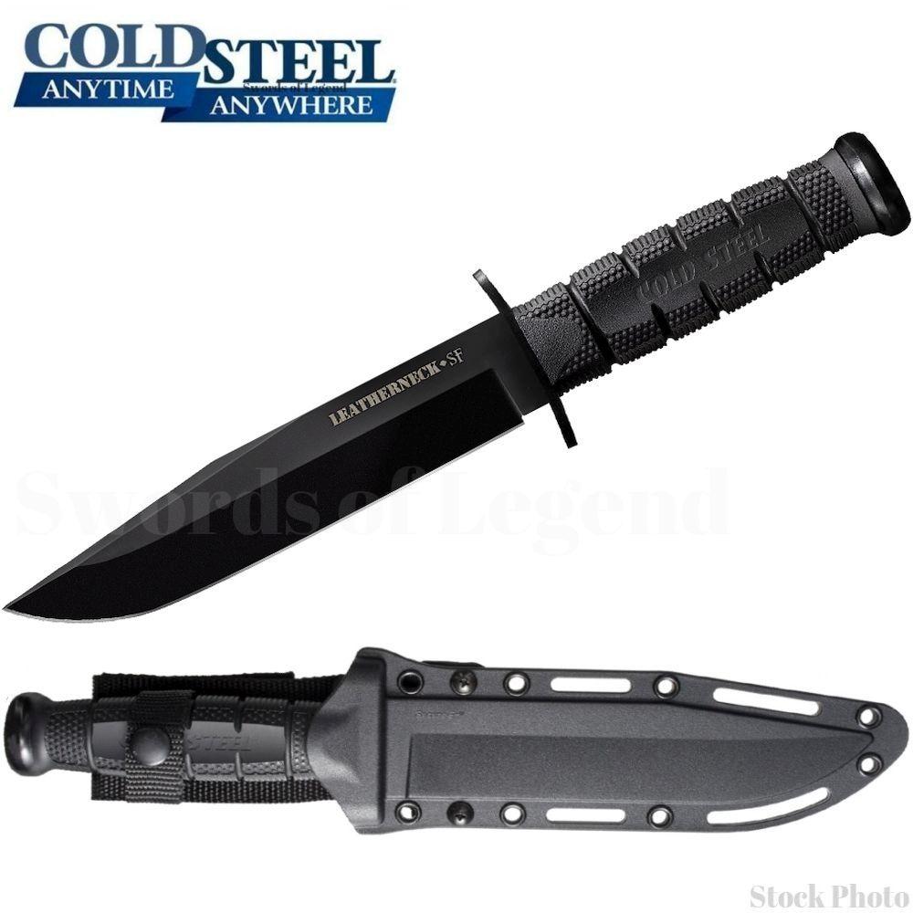 Cold Steel - Leatherneck-SF (for Semper-Fi) , D2 Steel w/ Sheath 39LSFD ...