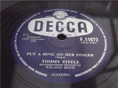 Tommy Steele - Put A Ring On Her Finger Tommy Steele - Put A Ring On Her Finger