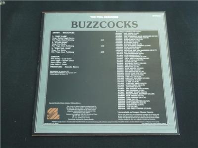 Buzzcocks The Peel Sessions Buzzcocks The Peel Sessions
