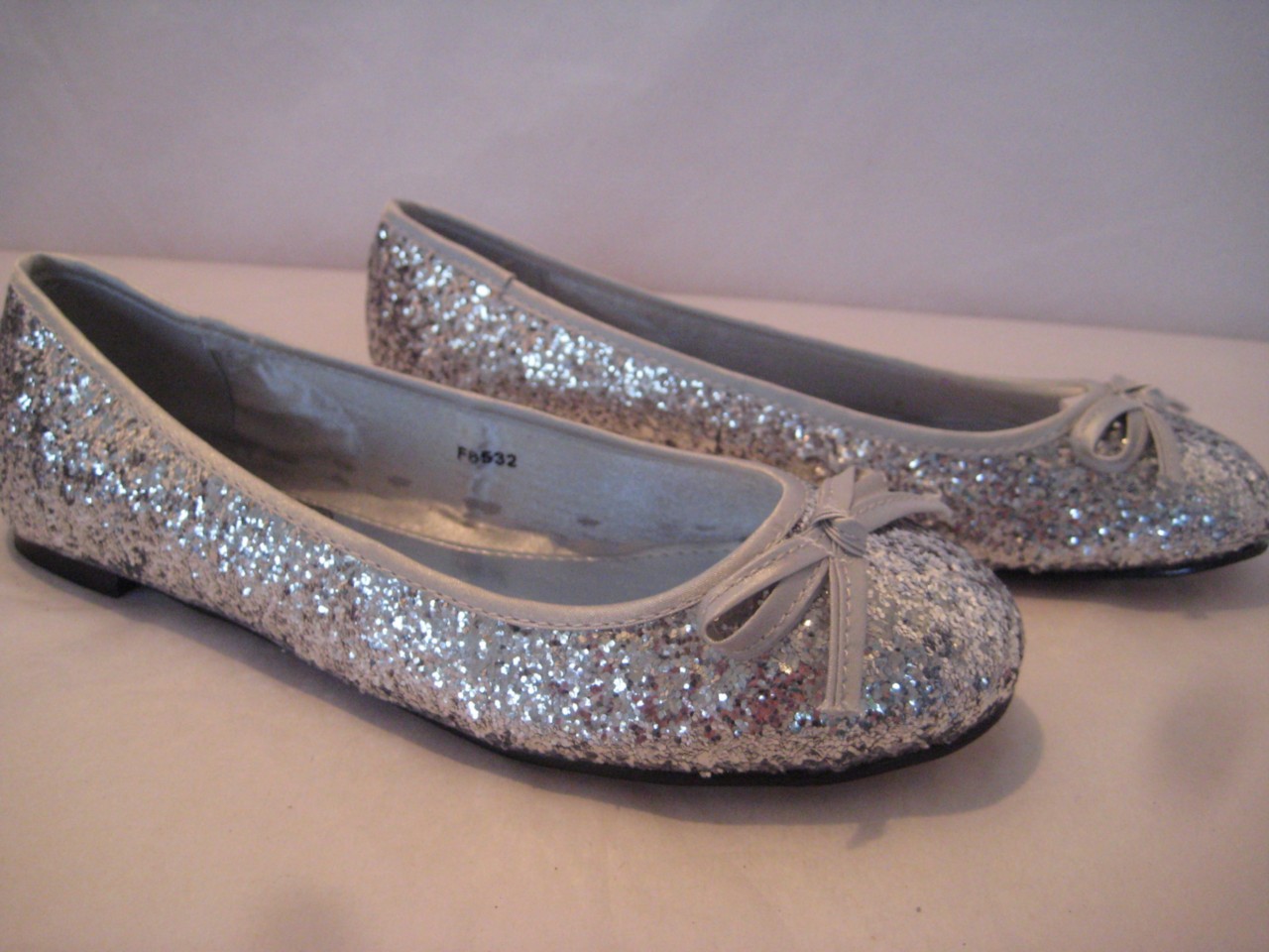 sparkly ballerina pumps