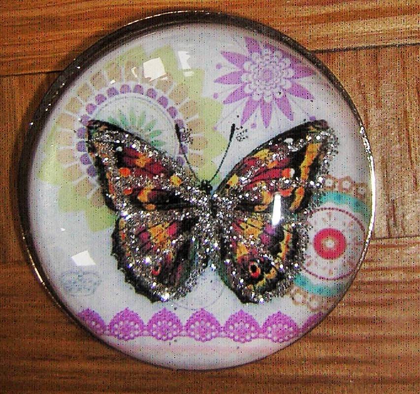 glitter dresser knobs