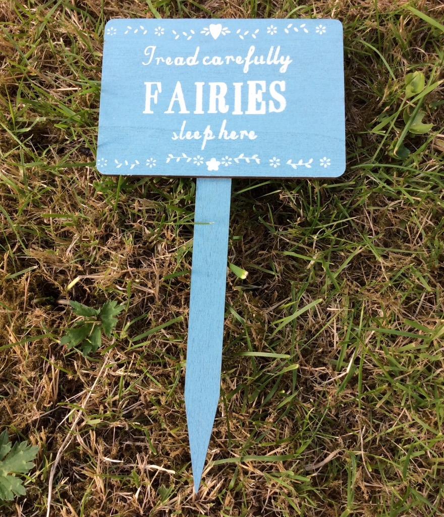 Fairy Sign Fairies Sleep Here Fairy Garden Fairies Welcome Garden Plaque Signs - Picture 8 of 13