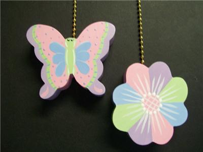 Butterfly Flower Garden Ceiling Fan Pull Pulls On Popscreen
