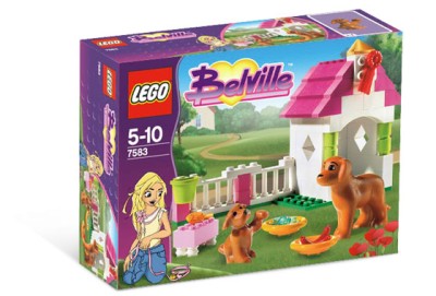 LEGO BELVILLE for Girls     Playful Puppy 7583 NEW