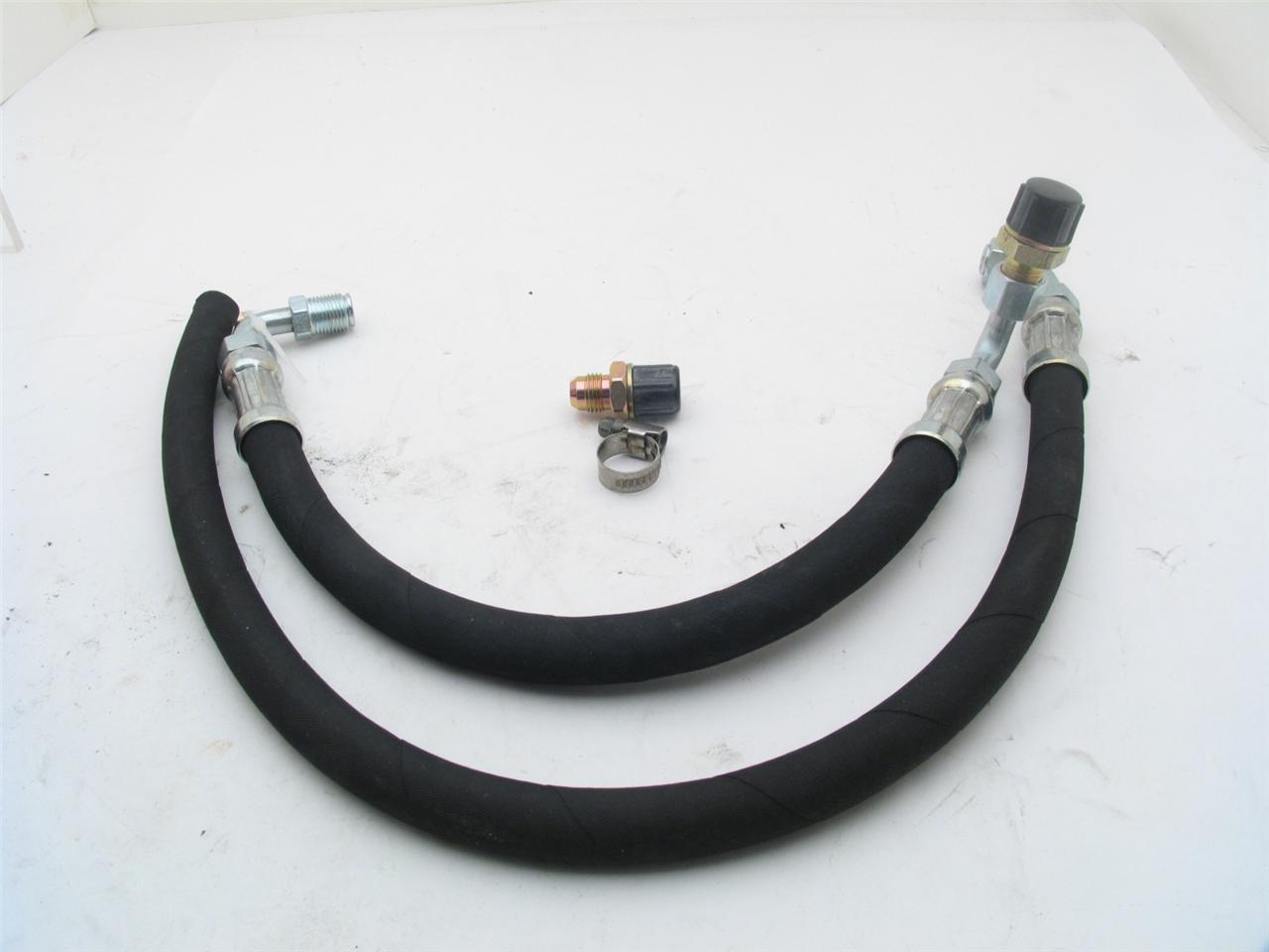 Power Steering Hose Kit for 197478 Mustang II Power Rack & GM Pump eBay