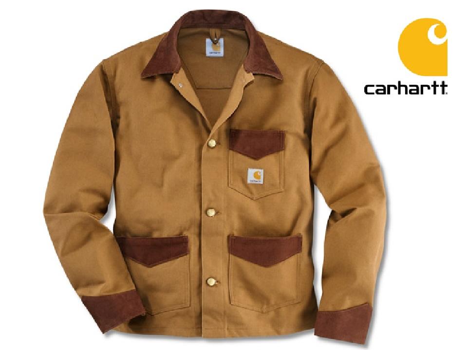Men's CARHARTT Limited Edition UNLINED RANCHER Brown COUNTRY BRUSH COAT