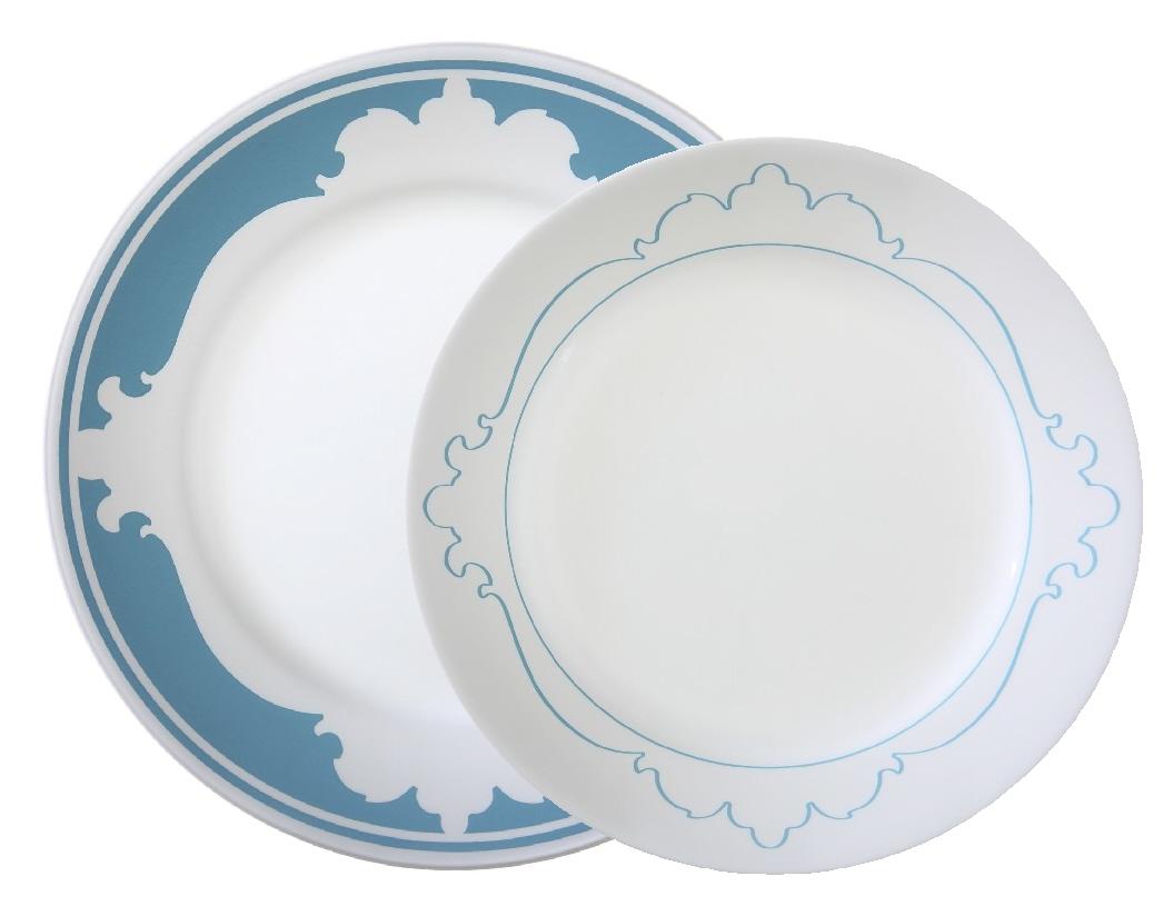 Corelle BFRAMES 10 3/4 DINNER or 8 1/2 LUNCH PLATE *PICK Your SIZE
