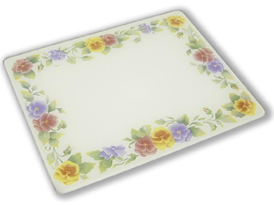 CORELLE 15 x 12 Tempered Glass KITCHEN COUNTER SAVER >>Choose Your Pattern