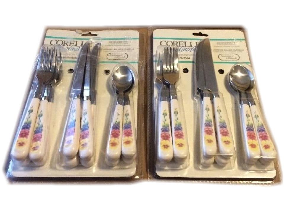 CORELLE FLATWARE SET > Choose Pattern