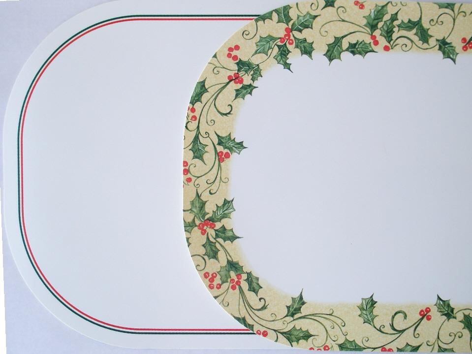 6 CORELLE Reversible Kitchen PLACEMATS Flmbsy Vinyl Microban *CHOICE of