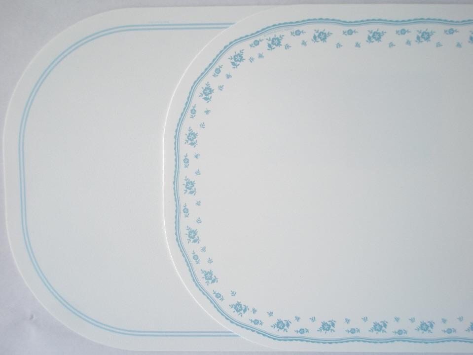 6 CORELLE Reversible Kitchen PLACEMATS Flmbsy Vinyl Microban *CHOICE of PATTERN eBay