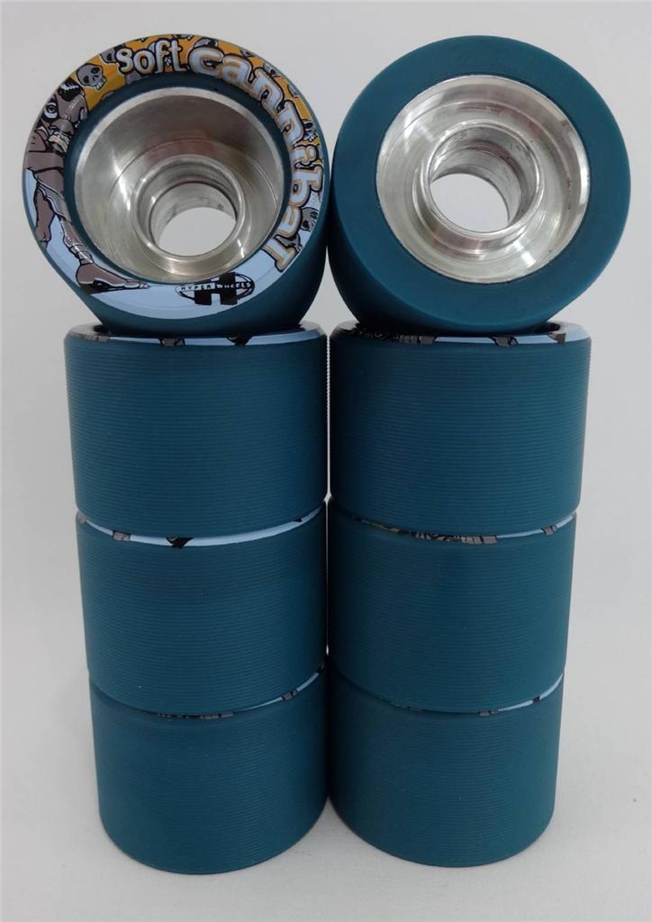 Hyper Cannibals Quad Speed Jam Derdy Skates Wheels Orange 96A or Blue