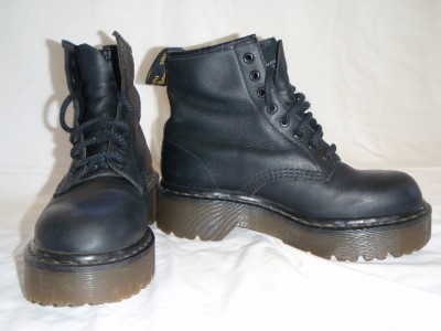 thick sole black doc martens