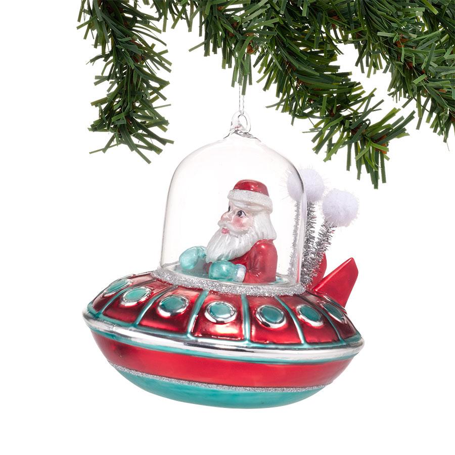 2013 dept 56 christmas santa in flying saucer ornament 4032909 2013 dept 56 christmas santa in flying saucer ornament 4032909