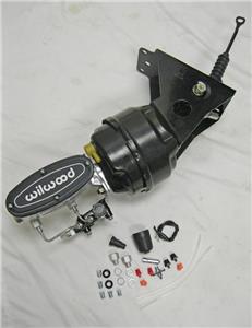 66 77 Ford Bronco Polished Wilwood Master Cylinder Power
