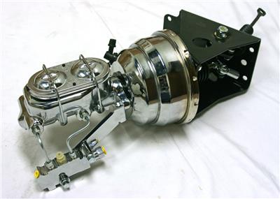66 77 Ford Bronco Chrome Master Cylinder Power Booster