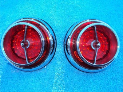 Street Rod Taillights Hot Rod Rat Rod LED Stop Turn Run