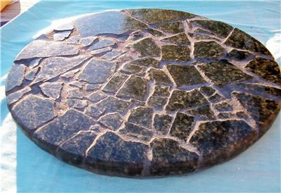 Granite Tables on Granite Mosaic Table Top Patio Bistro Plant Coffee Bl   Ebay